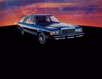 1982 Ford Granada GL Station Wagon (74D) '1981–82