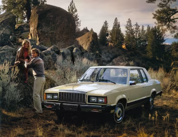 1981 Ford Granada GLX 2-door Sedan (66D) '1980–81