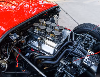 Bajo el capó Ford GT40 Road Version (P/1058) '1967