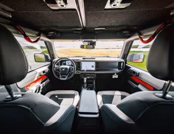 Interior 2022 Hennessey VelociRaptor 400 Bronco 2-Door '2021–22