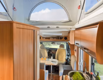 Interior 2009 Hymer Van 512 Silverline '2008–09