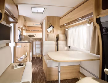 Interior 2009 Hymer Van 512 Silverline '2008–09