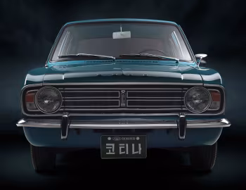 Ford-Hyundai Cortina 4-Door Sedan '07.1968–70