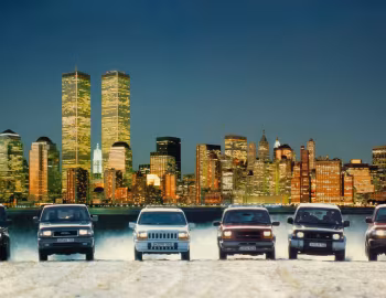 Mitsubishi Pajero Wagon, Mercedes-Benz 300 GE, Jeep Grand Cherokee Limited, Toyota Land Cruiser, Opel Monterey 3.2 24V LTD, Ford Explorer