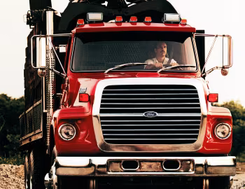 1990 Ford L-8000 Flatbed Truck