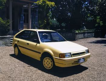 Ford Laser 5-door "Carla Zampatti Edition" [Australia] (KC) '1987