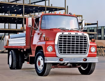1983 Ford LN-700 Flatbed Truck
