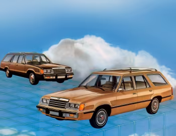 Ford LTD Squire Wagon & LTD Wagon '1983