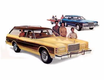 1975 Ford LTD Country Squire Wagon & LTD Wagon