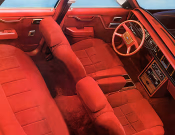 Interior 1983 Ford LTD Sedan (39 54D) '10.1982–83