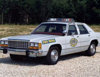 1986 Ford LTD Crown Victoria S Police Package (54K)