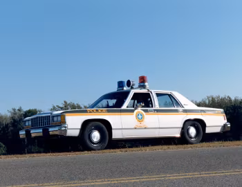 1987 Ford LTD Crown Victoria S Police Package [Canada] (72-54K)
