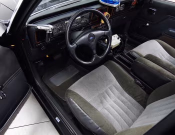 Interior 1984 Ford LTD Patrol Car