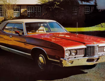 Ford LTD Pillared Hardtop Sedan [Australia] '1972