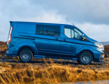 MS-RT Ford Transit Custom Double Cab in Van [EU-spec] '2018–pr.