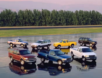 Ford F-250 Extended Cab, Ford Explorer Sport, Mercury Mountaineer, Ford Ranger, Ford Expedition Eddie Bauer, Ford F-150 XLT Regular Cab Flareside