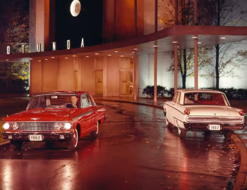 1962 Ford Fairlane 500 Club Sedan & 1962 Mercury Meteor 2-door Sedan
