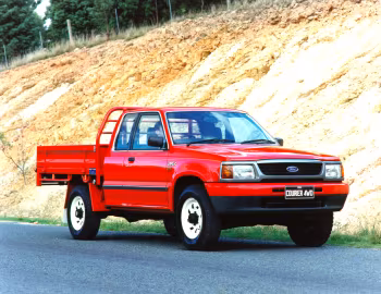 Ford Courier 4WD XL Extended Chassis Cab [Australia] '1997–98