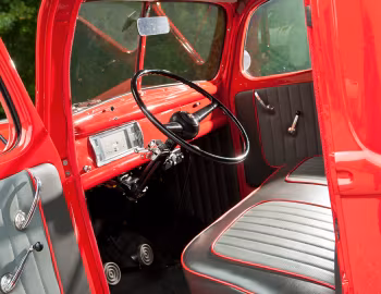 Interior 1945 Ford Model 59C Pickup Truck (83)