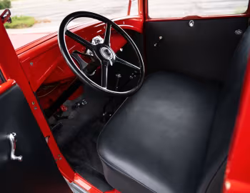 Interior 1930 Ford Model AA Tanker Truck