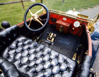 Interior 1912 Ford Model T Torpedo Runabout