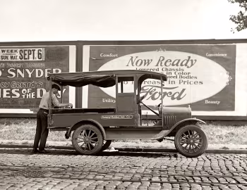 1925 Ford Model T Huckster Truck