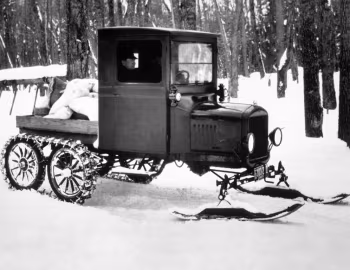 1913 Ford Model T Snowmobile