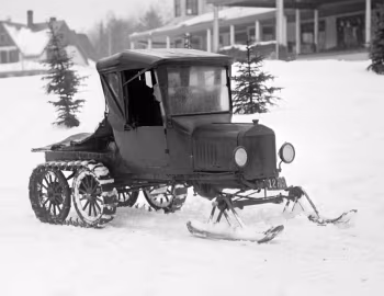 1913 Ford Model T Snowmobile