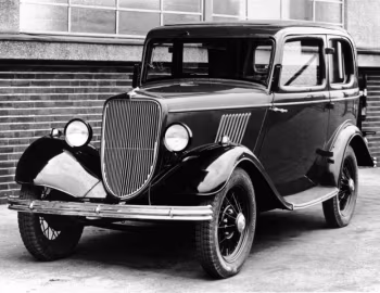 Ford Model Y "Short Rad" Tudor Saloon '09.1932–10.1933