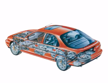 Ford Mondeo Ghia 4x4 Hatchback [UK-spec] '1993–96
