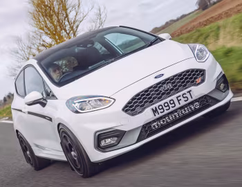 Ford Fiesta ST Mountune M235 3-door [UK-spec] '2019–21