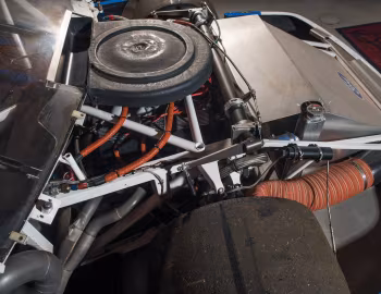 Under The Hood 1995 Ford Mustang Cobra SCCA Trans Am Race Car by Roush