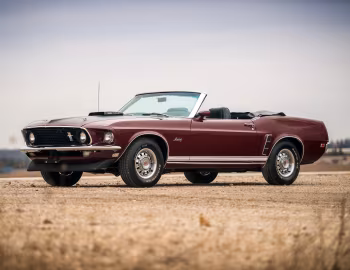 1969 Ford Mustang GT 428 Сobra Jet Convertible (76А) '09.1968–69