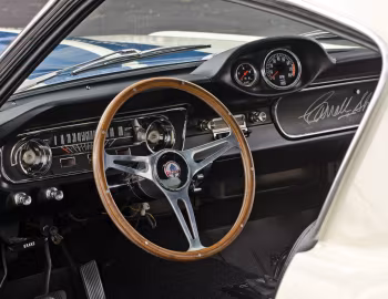Panel frontal 1965 Shelby GT350 with LeMans stripes option