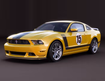 2012 Ford Mustang Boss 302 Laguna Seca Parnelli Jones Edition '2011