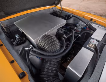 Sous la capuche 1970 Ford Mustang Boss 302 Trans-Am Race Car