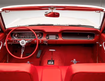 Interior 1964 Ford Mustang Convertible (76A)
