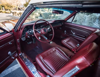 Interior 1967 Ford Mustang Convertible (76A)