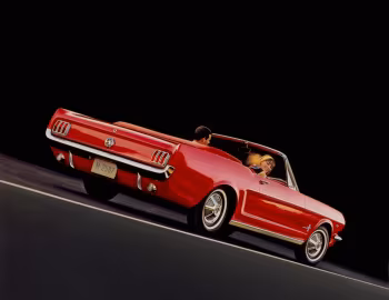 1965 Ford Mustang Convertible (76А)