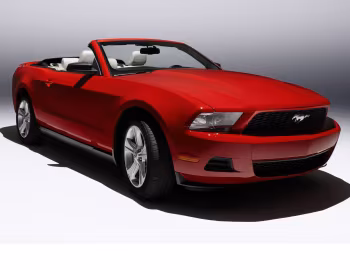 2010–12 Ford Mustang Convertible '2009–12