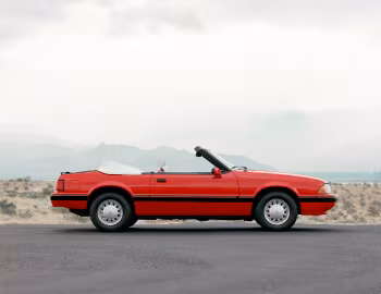 1989 Ford Mustang LX Convertible with Special Value Package (66B)