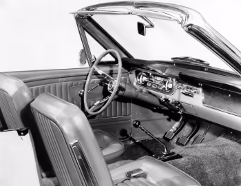 Interior 1964 Ford Mustang Convertible (76A)