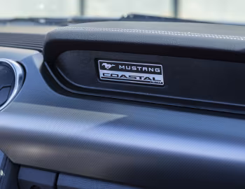 Interior 2022 Ford Mustang Convertible "Coastal Limited Edition" '2021