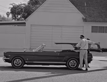 Ford Mustang Convertible "Hobo Top" '1966