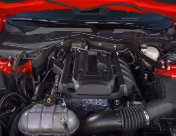 Bajo el capó 2015–17 Ford Mustang EcoBoost Fastback [North America] '2014–17