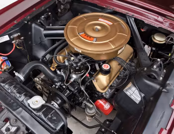 Under The Hood 1965 Ford Mustang Fastback (63A)