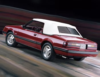 1983 Ford Mustang GLX Convertible '11.1982–83