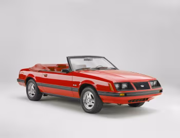 1983 Ford Mustang GLX Convertible '11.1982–83