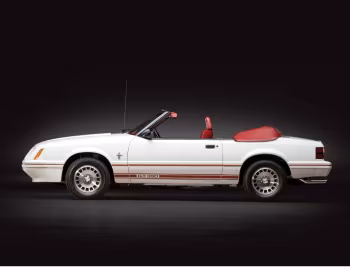 1984 Ford Mustang GT350 Turbo Convertible "Anniversary Edition" (66B)