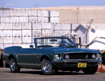 1969 Ford Mustang GT 390 Convertible (02-76A) '09.1968–69
